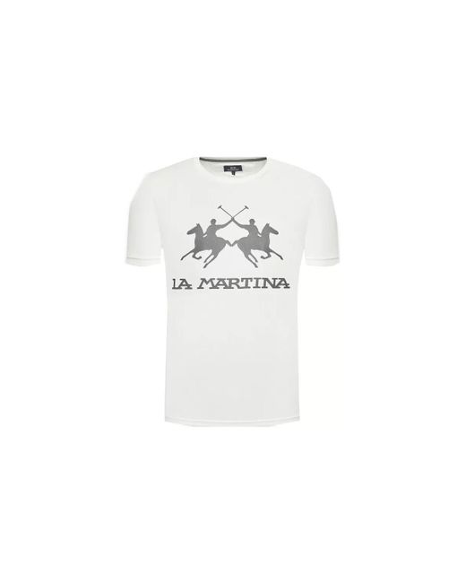 T-shirt Tee-shirt La Martina pour homme en coloris White
