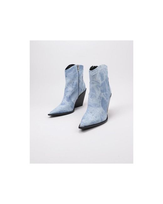 Bottines Dena KRACK en coloris Blue