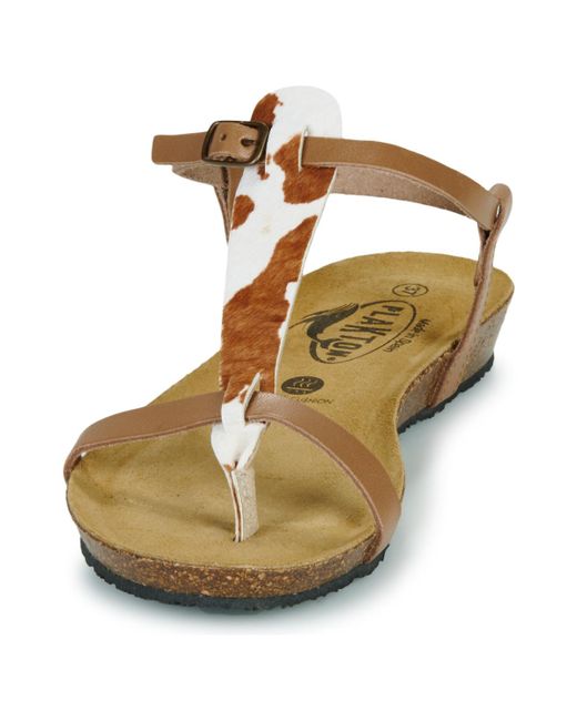 Sandales FRAN ZOUK Plakton en coloris Metallic