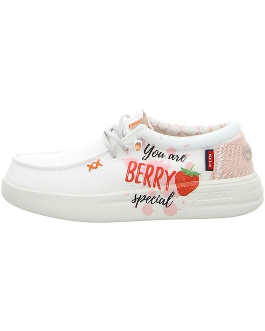 Mocassins Fusion en coloris White