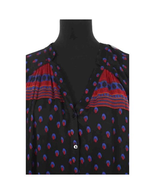 Blouses Blouse Noire Ba&sh en coloris Blue