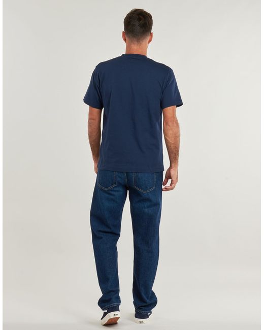 T-shirt LEFT CHEST SS Vans pour homme en coloris Blue