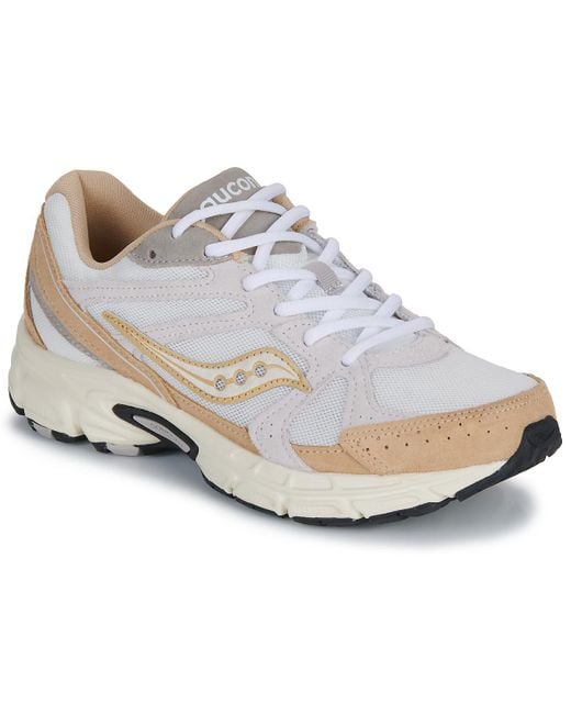 Saucony White Sneaker Ride Millennium