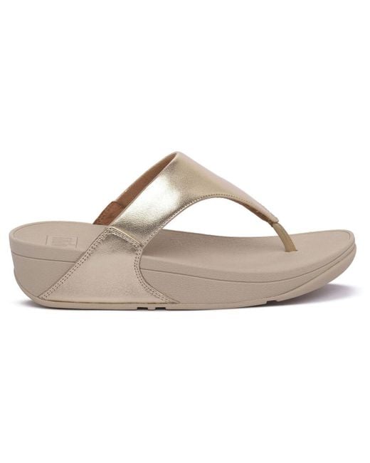 Mules FIT FLOP LULU TOE POST Fitflop en coloris Black
