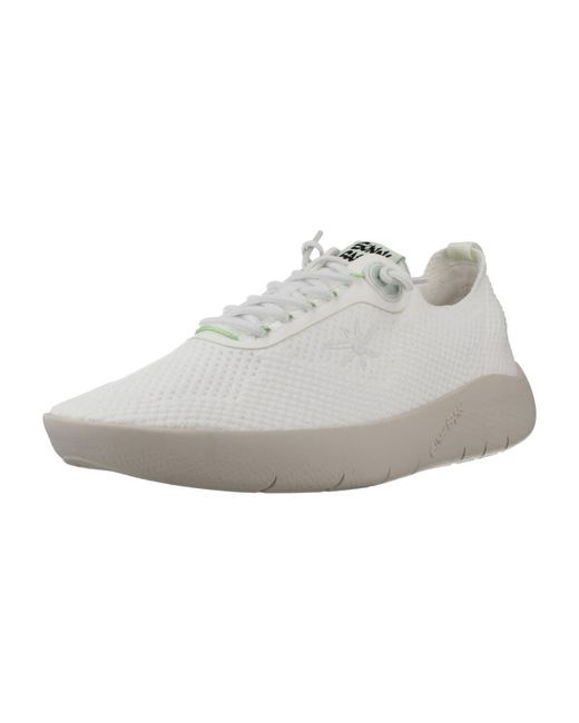 Baskets Basses Flyx 059 Sunni Sabbi en coloris White