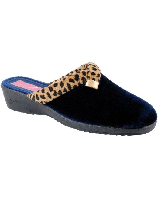 Chaussons Michelle Lunar en coloris Blue