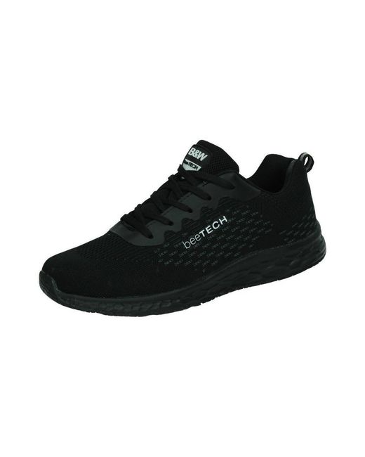 Baskets basses B&W pour homme en coloris Black