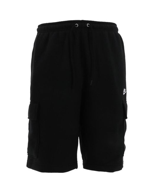 Short M nk club bb cargo short Nike pour homme en coloris Black