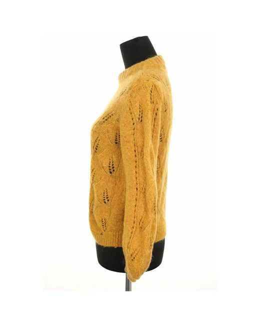 Pull Pull jaune Des Petits Hauts en coloris Yellow