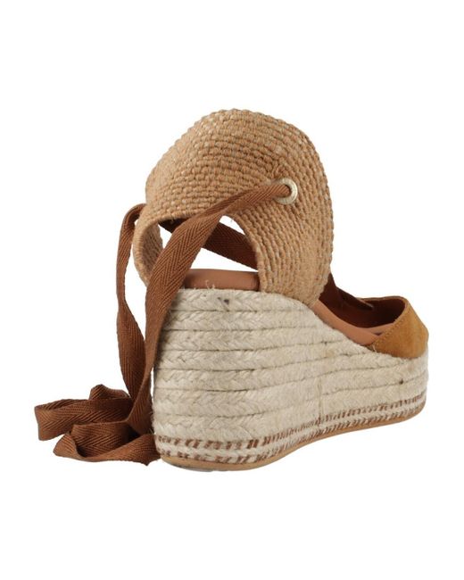 Espadrilles VALDES POPA en coloris Brown