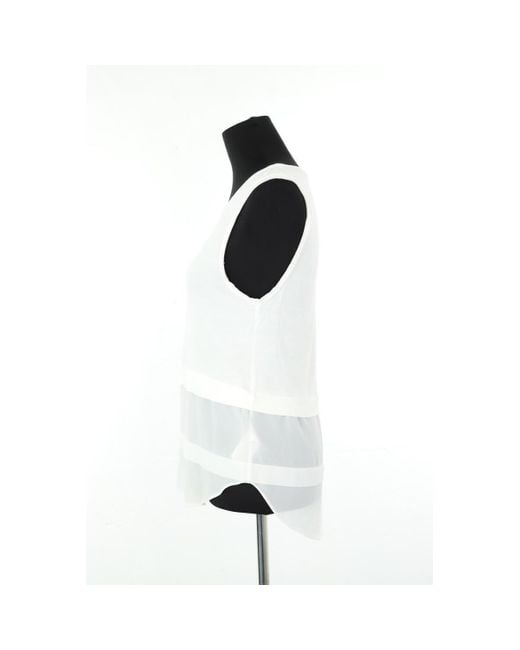 Blouses Top blanc MICHAEL Michael Kors en coloris White