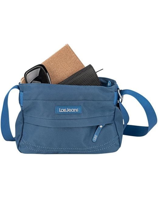 Sac Bandouliere Ellen Lois en coloris Blue