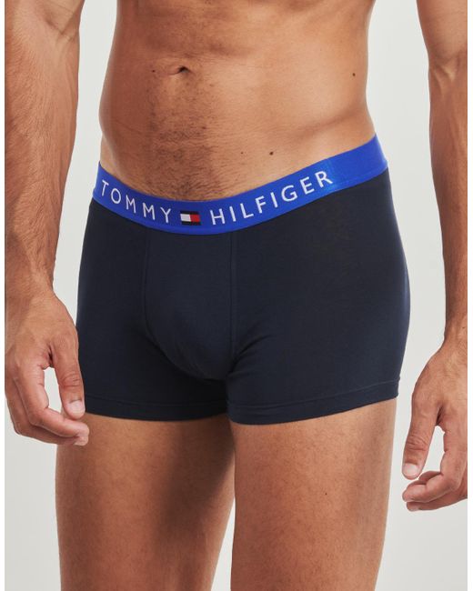 Tommy Hilfiger Boxer 3P Trunk Wb in Blue für Herren