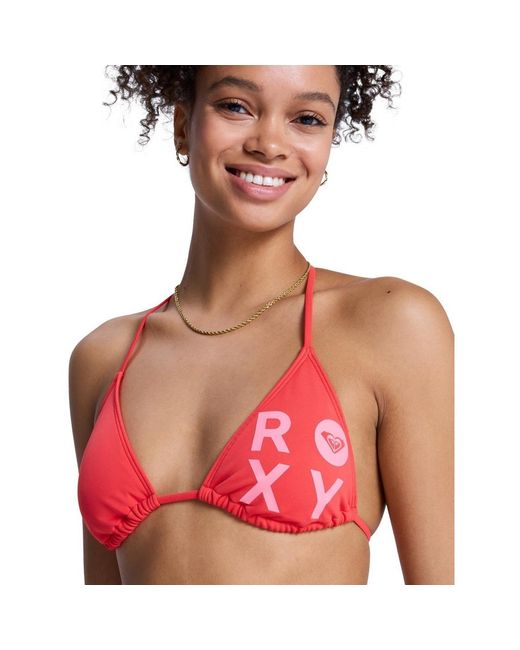 Maillots de bain Solid Essentials TS Set Roxy en coloris Red