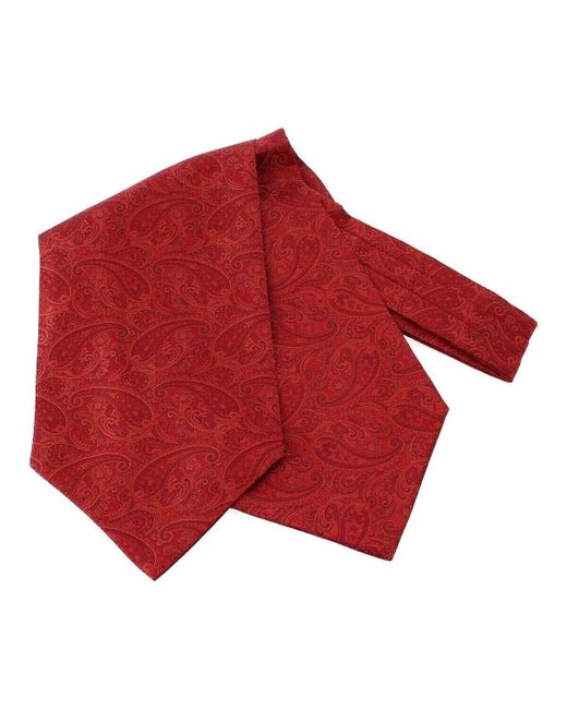 Echarpe Foulard Ascot Léonard Clj Charles Le Jeune pour homme en coloris Red