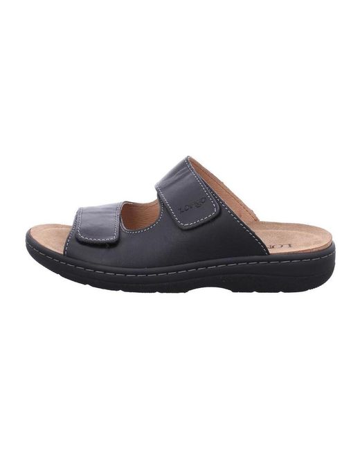 Sandales Plates Longo pour homme en coloris Blue