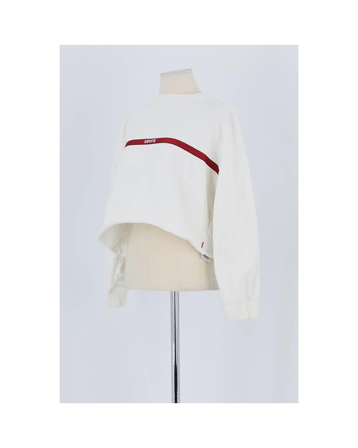 Pull Pull en coton blanc Levi's en coloris White