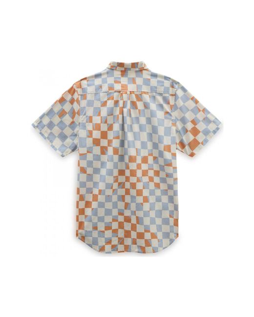 Vans Overhemd Lange Mouw Watson Ss Woven in het Blue voor heren