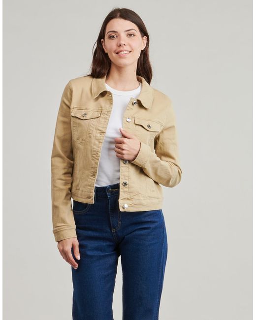 Vero Moda Spijkerjack Vmwild in het Natural