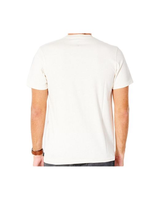 T-shirt SURF REVIVAL REFLECT TEE Rip Curl pour homme en coloris White