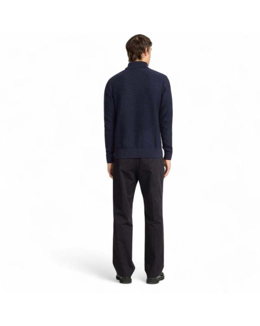 Pull 14636356632950 SELECTED pour homme en coloris Blue