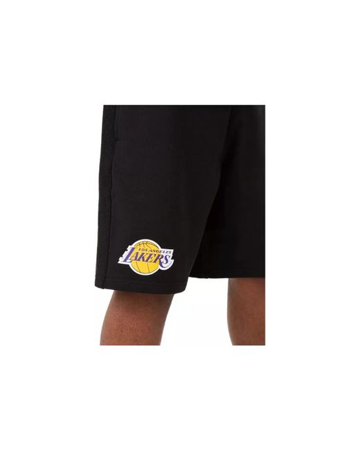 Short NBA TEAM LOGO LA LAKERS KTZ pour homme en coloris Black