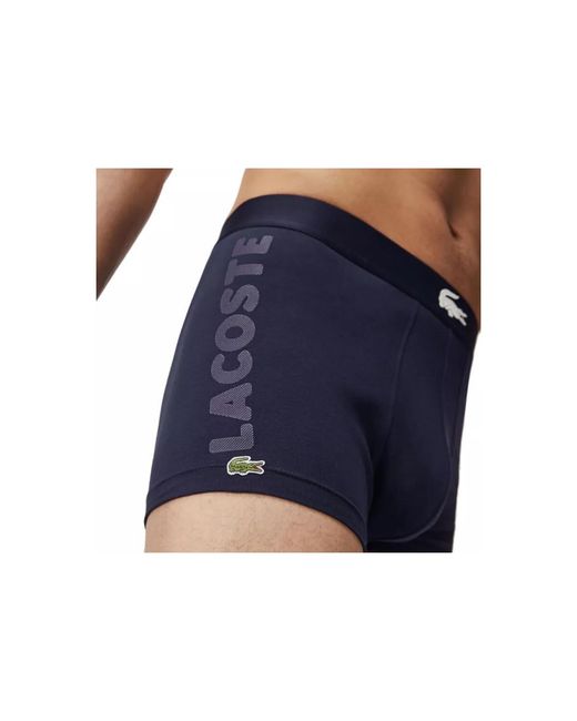 Boxers Pack 3 Lacoste pour homme en coloris Blue