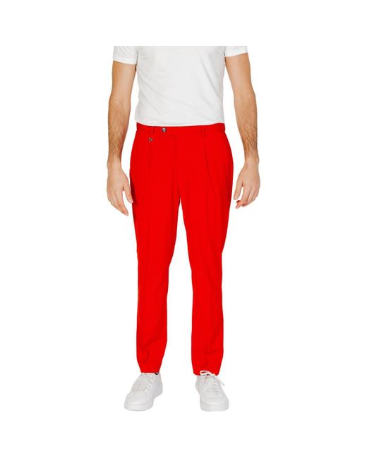 Pantalons de costume MMTR00715-FA600140 Antony Morato pour homme en coloris Red