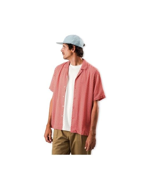 Chemise Tramuntana Shirt - Red Brava Fabrics pour homme