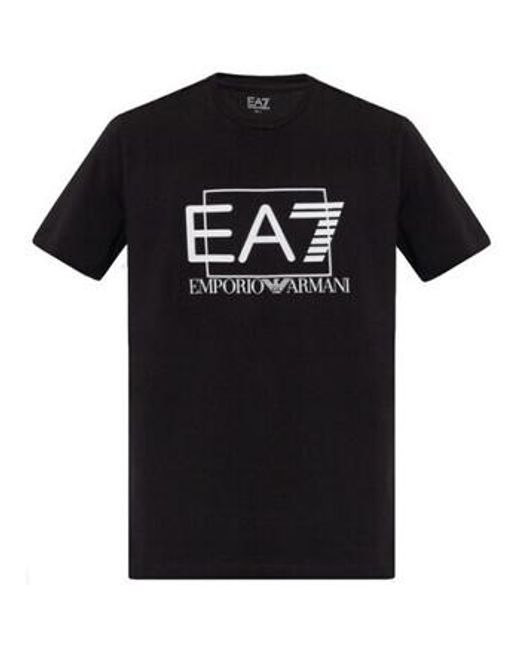 Debardeur Tee shirt EA7 3RPT62 PJ03Z noir EA7 pour homme en coloris Black