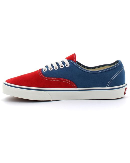 Baskets basses Authentic Vans en coloris Blue