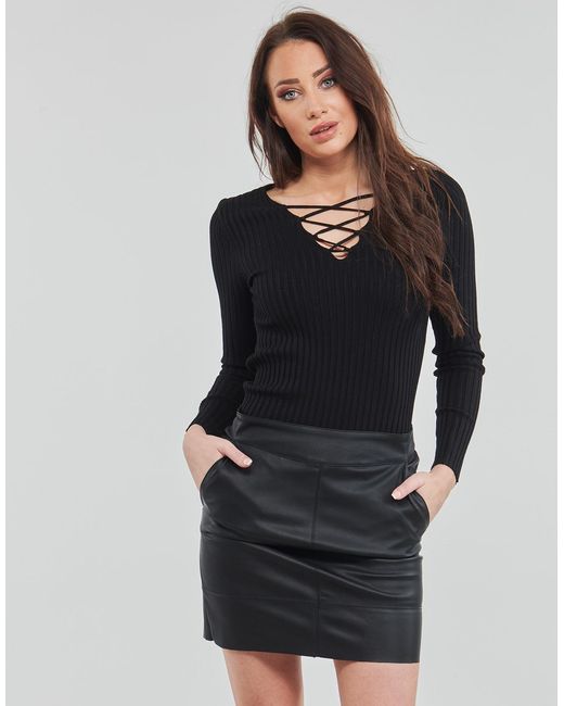 Pull Yurban en coloris Black