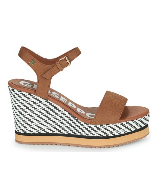 Gioseppo Metallic Keilabsatzsandalen Chania