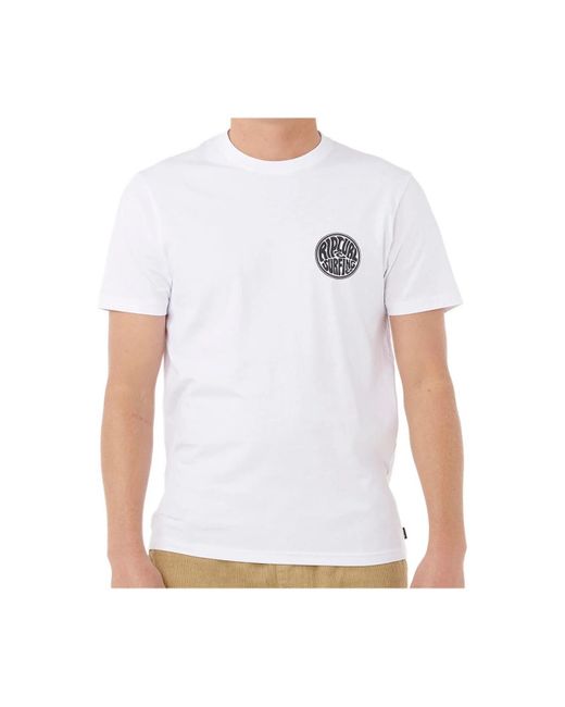 Polo _M_DRIFTER TEE Rip Curl pour homme en coloris White