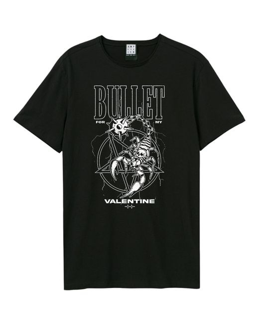 T-shirt Flail Scorpion Amplified en coloris Black