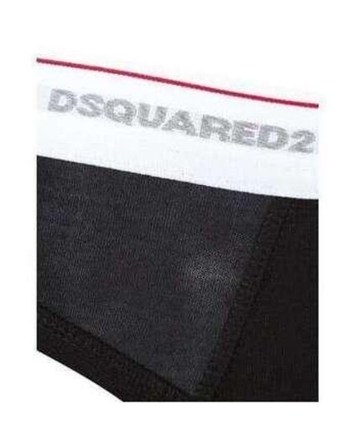 Slips DSquared² pour homme en coloris Black