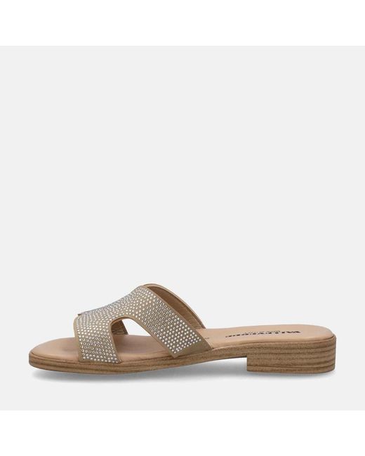 Mules Ciabatte Valleverde en coloris Brown