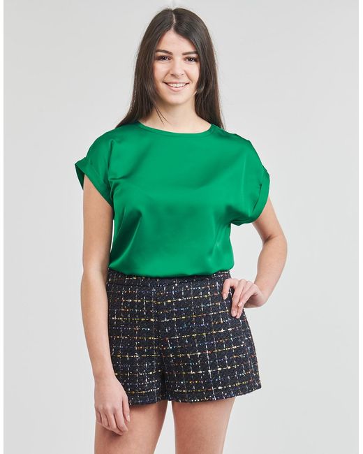 Vila Blouse Viellette in het Green
