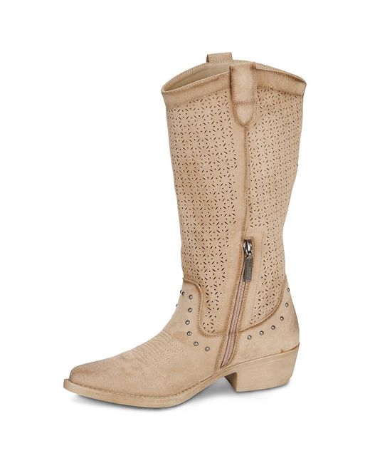 Refresh Brown Stiefel Mit Absatz 175292