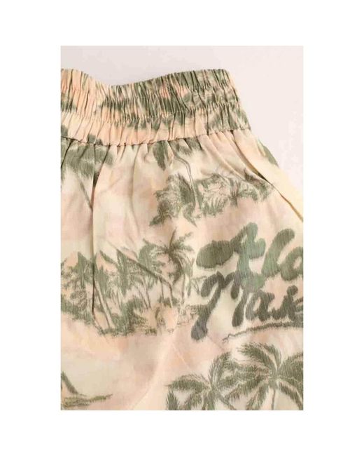 Short Mini Short Maje en coloris Natural