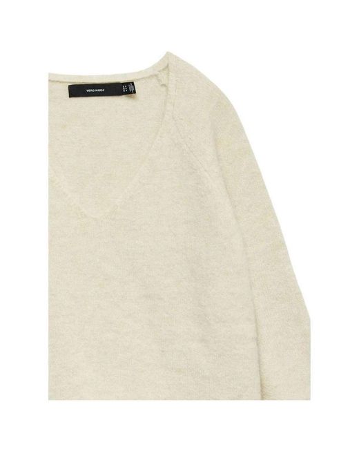 Pull 5694301 Vero Moda en coloris Natural