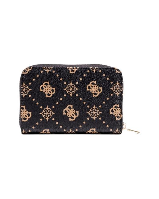 Portefeuille SILIA SLG MEDIUM ZIP AROUND SWGP98 90140 Guess en coloris Black