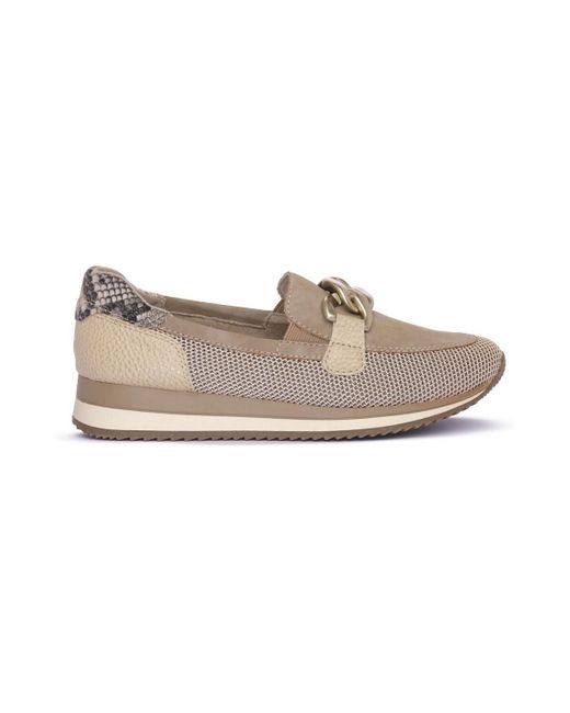 Mocassins Taupe Soft Line Jana en coloris Gray