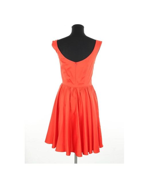 Robe courte Robe en coton rouge Tara Jarmon en coloris Red