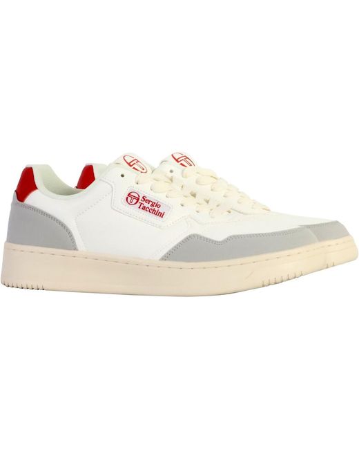 Baskets Basses Basket À Lacets Siena Sergio Tacchini pour homme en coloris White