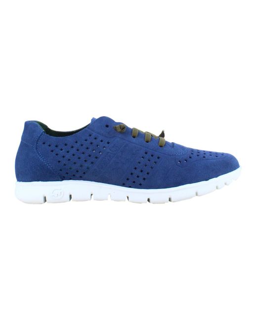 Baskets ZAPATILLAS FLEXIBLES CON ELÁSTICOS SW2502 MARINO Slowwalk en coloris Blue