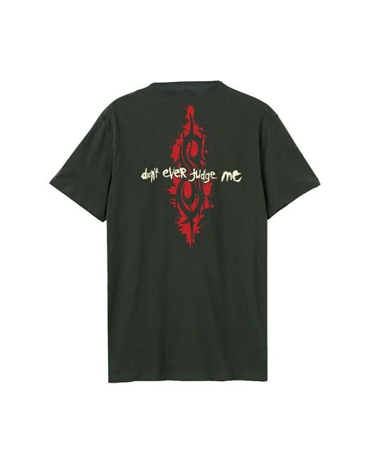 T-shirt Don't Judge Amplified en coloris Green