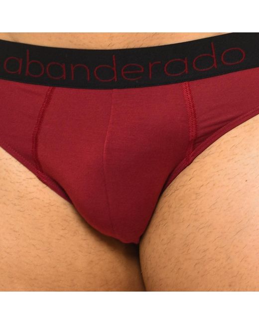 Slips A0C7L Abanderado pour homme en coloris Red