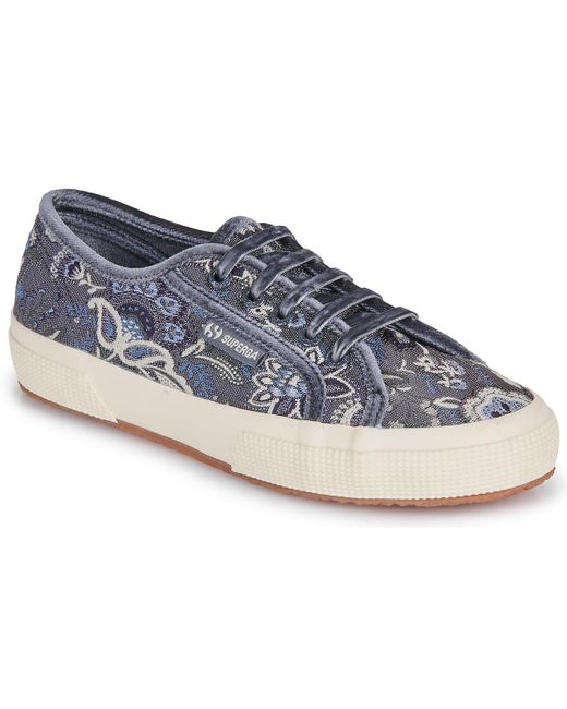Superga Blue Sneaker 2750 Tapestry