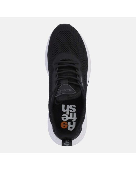 Baskets basses SNEAKERS Refresh en coloris Black